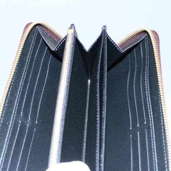 LOUIS VUITTON Monogram Reverse Zippy Wallet Long Wallet M82444 LV Auth 60083S - Picture 11 of 16